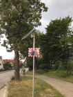 Geschwindigkeitswarnanlage am Ortseingang von Röfingen<br><small>Ralf König</small>